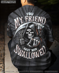 YOU MY FRIEND SHOULD HAVE BEEN SWALLOWED TIE DYE ALL OVER PRINT - TYTD0310254