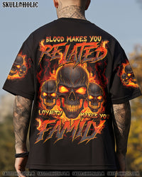 LOYALTY MAKES YOU FAMILY SKULL ALL OVER PRINT - TYTD0408253