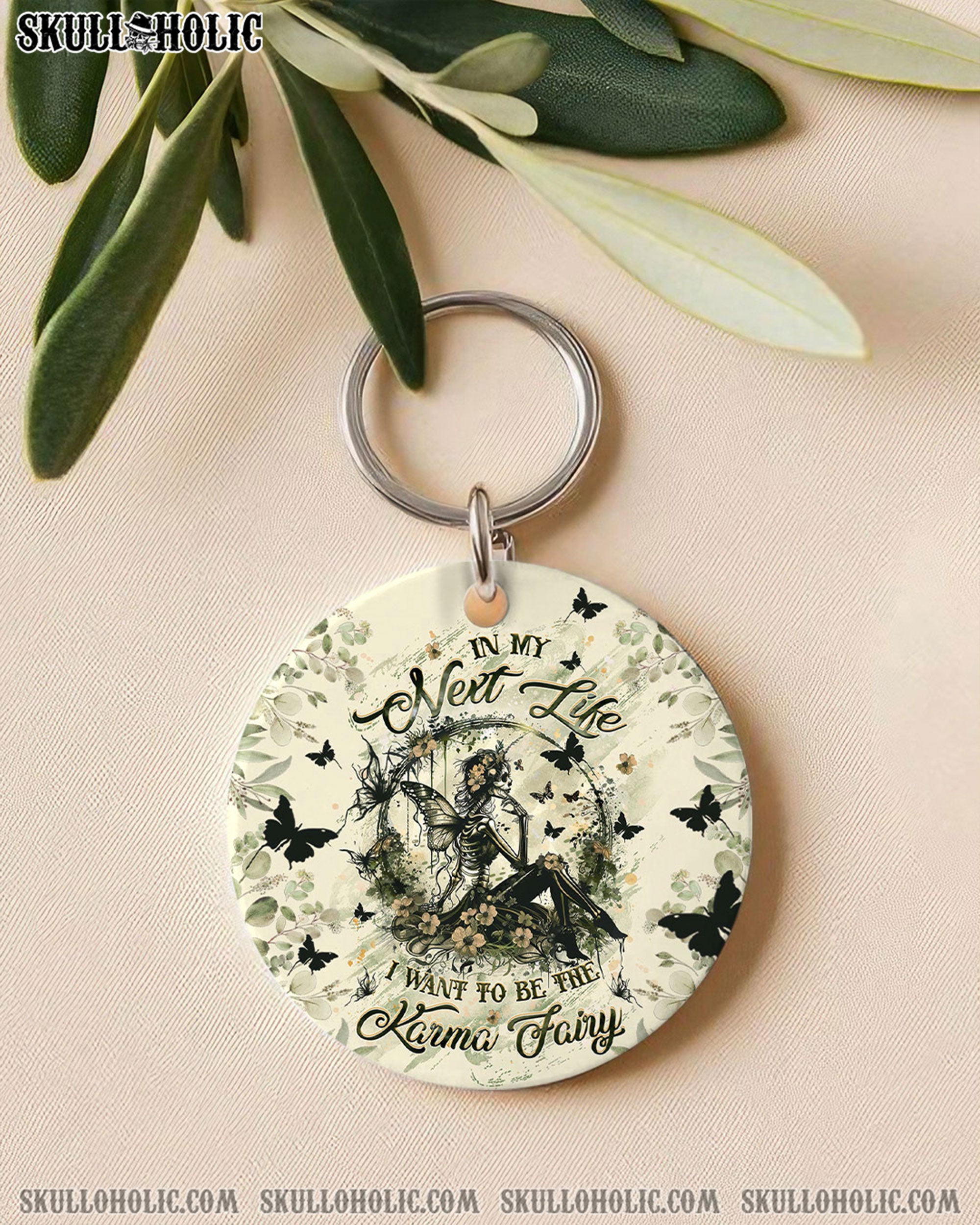 KARMA FAIRY SKELETON LADY ORNAMENT & KEYCHAIN - YHHG1209254