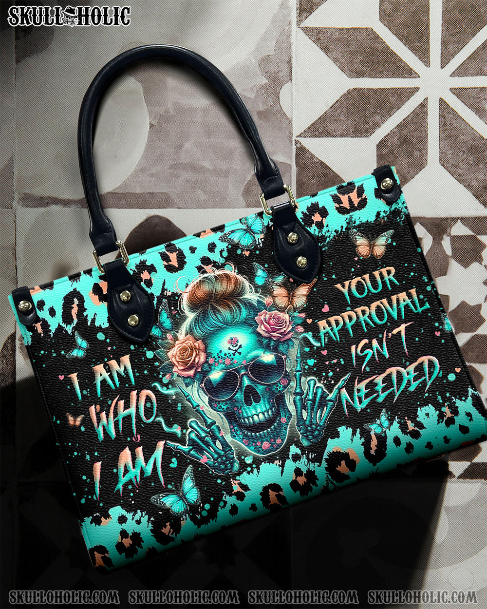 I AM WHO I AM LEATHER HANDBAG - YHHN0207244