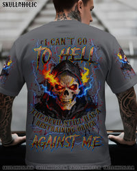 I CAN'T GO TO HELL THUNDER SKULL ALL OVER PRINT - YHLN2210251