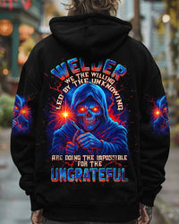 WELDER WE THE WILLING WELDER SKULL ALL OVER PRINT - TLTW2907252