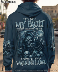 I CAME WITH A WARNING LABEL ALL OVER PRINT - TYPQ0110253