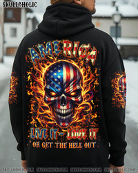 AMERICA LIVE IT LOVE IT OR GET THE HELL OUT ALL OVER PRINT - YHLN1510251