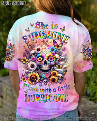 SHE IS SUNSHINE SKULL ALL OVER PRINT - TLTW1611231