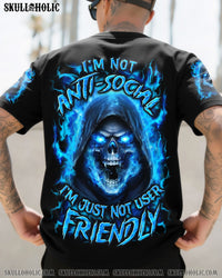 I'M NOT ANTI-SOCIAL MAD REAPER SKULL ALL OVER PRINT - YHLN1112251