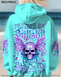 THE GOOD GIRL IN ME SKULL WINGS ALL OVER PRINT - YHDU2311231
