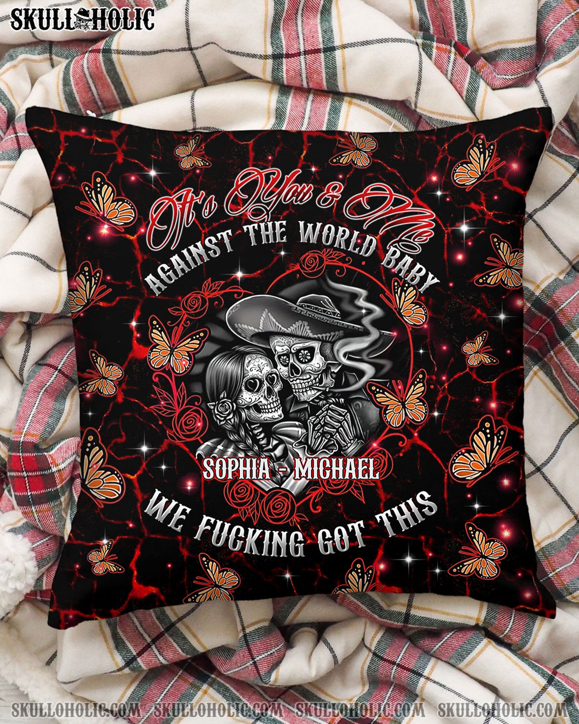PERSONALIZED IT'S YOU AND ME COUPLE PILLOW  - TLTR0901252