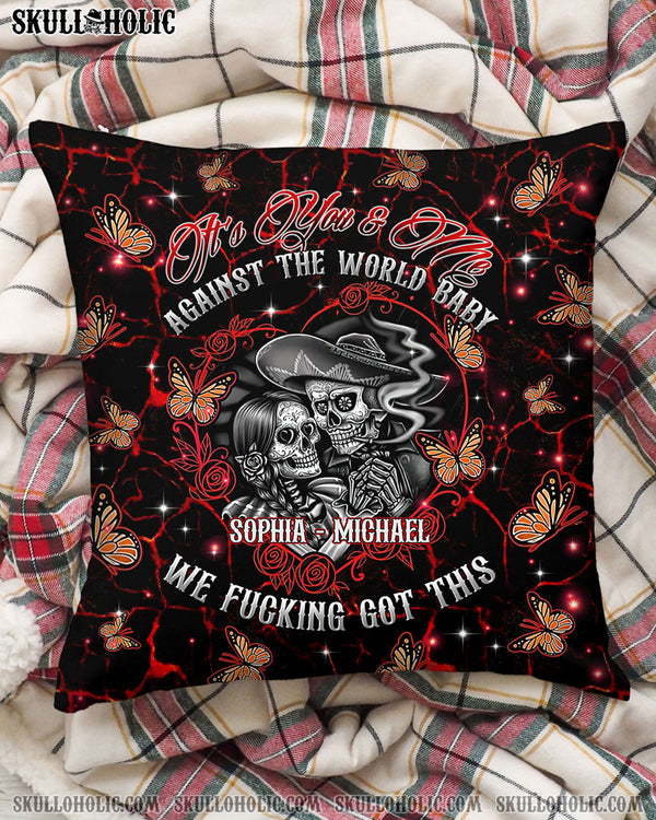 PERSONALIZED IT'S YOU AND ME COUPLE PILLOW  - TLTR0901252