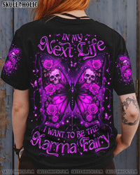 KARMA FAIRY SKULL BUTTERFLY  ALL OVER PRINT - TLNO0212252