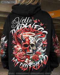 HELLO DARKNESS MY OLD FRIEND ANGEL AND DEVIL ALL OVER PRINT - TYTM3101241