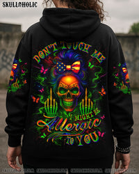 DON'T TOUCH ME SKULL ALL OVER PRINT - YHDU1107253