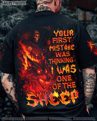 YOUR FIRST MISTAKE WOLF FIRE ALL OVER PRINT - TLNZ2308251