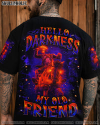 HELLO DARKNESS MY OLD FRIEND HALLOWEEN ALL OVER PRINT - YHHN1908251