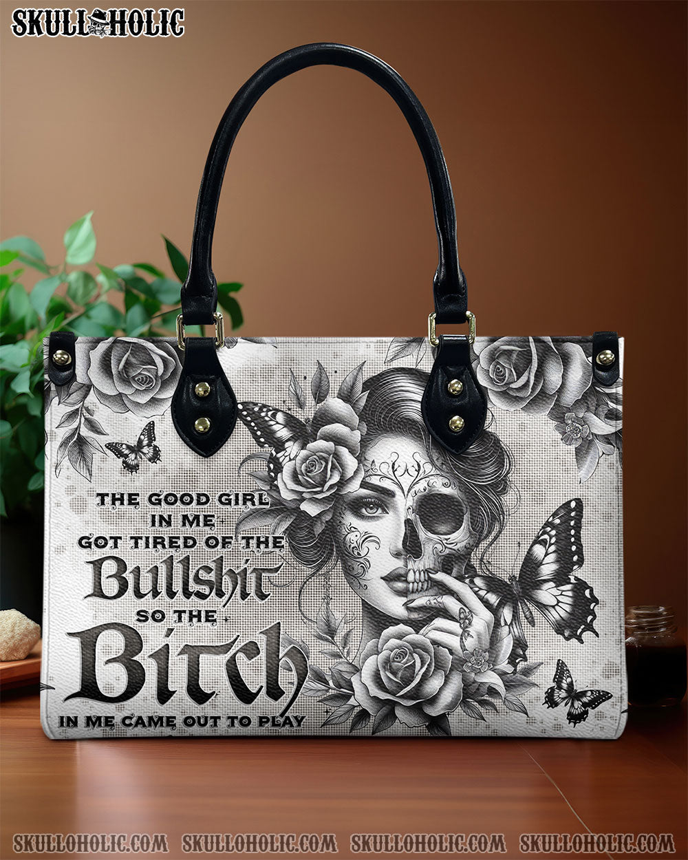 THE GOOD GIRL IN ME LEATHER HANDBAG - TYTD2210242