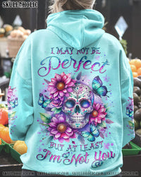 I MAY NOT BE PERFECT SKULL ALL OVER PRINT - YHLT1512232