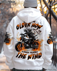 RUNNING AGAINST THE WIND BIKER SKULL ALL OVER PRINT - TLTW2907251