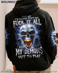 LET MY DEMONS OUT TO PLAY ALL OVER PRINT - TYTD1011251