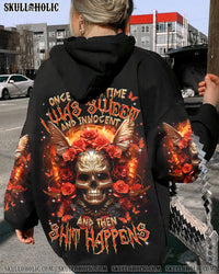 ONCE UPON A TIME I WAS SWEET SKULL ROSE ALL OVER PRINT - TLTR1001241
