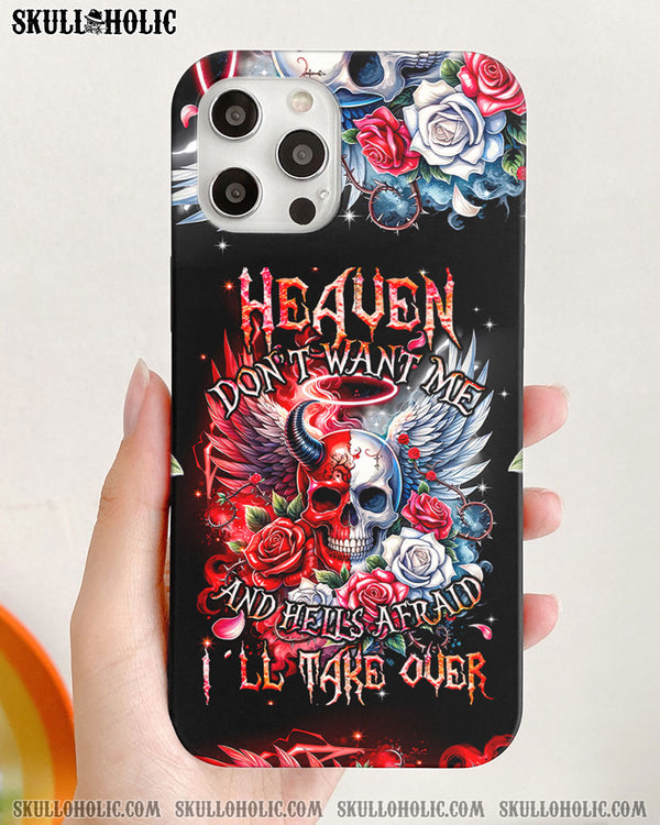 HEAVEN DON'T WANT ME PHONE CASE - TYQY3001242