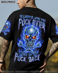 BE CAREFUL FIRE SKULL ALL OVER PRINT - YHLN2811252