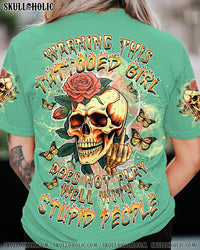 WARNING THIS TATTOOED GIRL ALL OVER PRINT - YHDU2207243