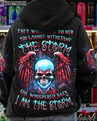 I AM THE STORM SKULL WINGS ALL OVER PRINT - YHDU311233