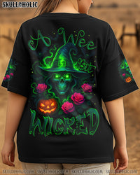 A WEE BIT WICKED SKULL HALLOWEEN ALL OVER PRINT - TYTD1006253