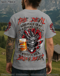 THE DEVIL WHISPERED TO ME BRING BEER SKULL ALL OVER PRINT - YHLN1306251
