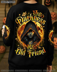 HELLO DARKNESS MY OLD FRIEND ALL OVER PRINT - TYQY2607251