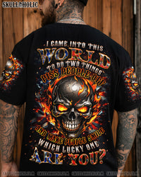 WHICH LUCKY ONE ARE YOU FIRE SKULL ALL OVER PRINT - YHHN1609254