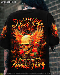 KARMA FAIRY SKULL ALL OVER PRINT - YHLT2609252