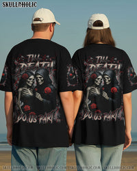 TILL DEATH DO US PART COUPLE ALL OVER PRINT - YHLN0408251