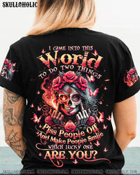 WHICH LUCKY ONE ARE YOU SKULL ALL OVER PRINT - TLTW2704141