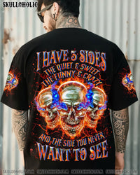 I HAVE 3 SIDES 3 SKULLS ALL OVER PRINT - YHHN0212252