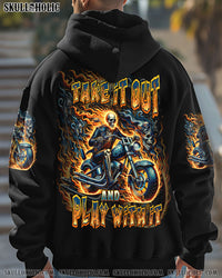 TAKE IT OUT AND PLAY WITH IT BIKER SKULL ALL OVER PRINT - TLTW2807251