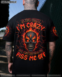 IF YOU THINK I'M CRAZY FIRE SKULL ALL OVER PRINT - TLNZ2307251