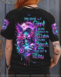 THE GOOD GIRL IN ME FIRE EYES REAPER ALL OVER PRINT - TLTW2012231