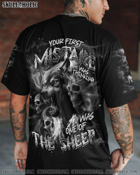 YOUR FIRST MISTAKE WOLF SMOKE ALL OVER PRINT - TLNT0908253