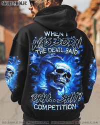 WHEN I WAS BORN SKULL ALL OVER PRINT - YHHN0412241
