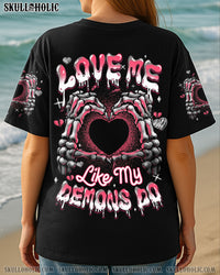 LOVE ME LIKE MY DEMONS DO ALL OVER PRINT - TYQY0207252