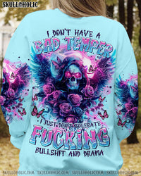 I DON'T HAVE A BAD TEMPER REAPER WINGS ALL OVER PRINT - TLTR0103246