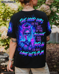 THE GOOD GIRL IN ME SKULL LADY MESSY BUN   ALL OVER PRINT   - TLTW0206253