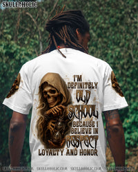 I'M DEFINITELY OLD SCHOOL REAPER SKULL ALL OVER PRINT   - TLNT2708252