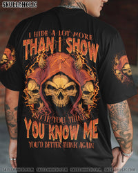 I HIDE  A LOT MORE THAN I SHOW ALL OVER PRINT - TYPQ2909252