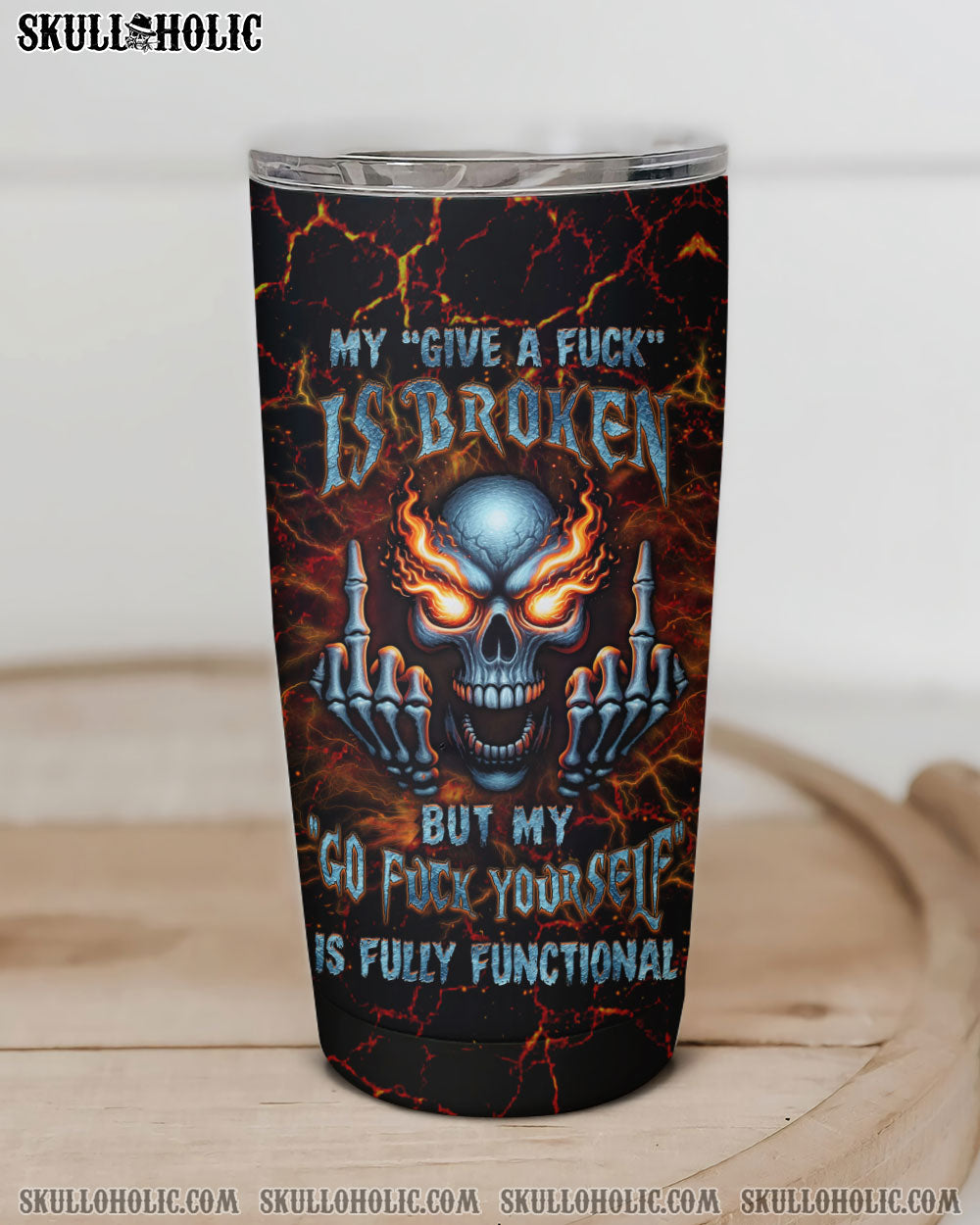 MY GIVE A F IS BROKEN TUMBLER - YHLN0803241