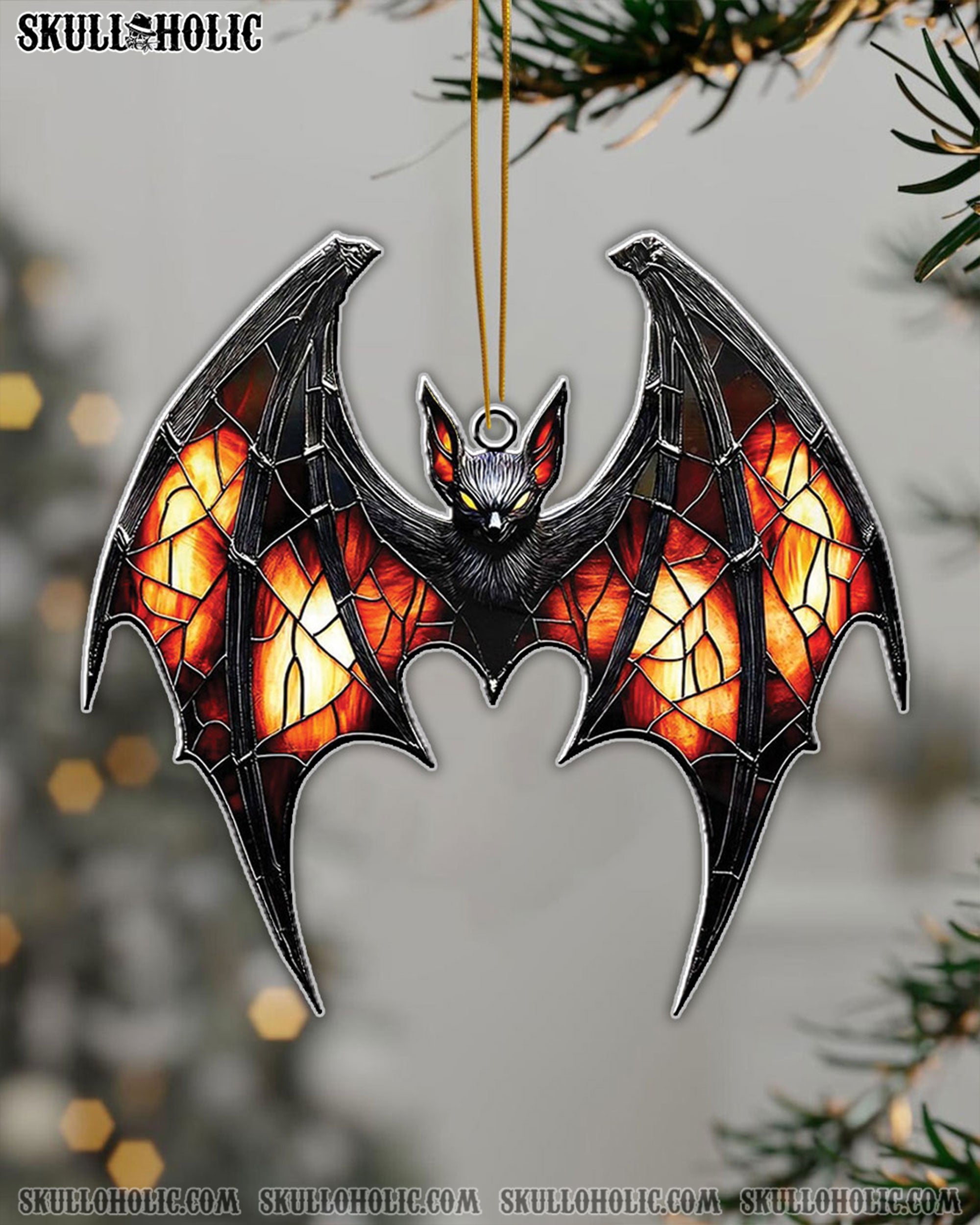 SCARY BAT ORNAMENT & KEYCHAIN - YHLN1508254