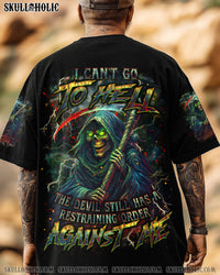 I CAN'T GO TO HELL SKULL ALL OVER PRINT - YHHN2706252