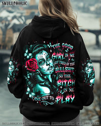 THE GOOD GIRL IN ME GOT TIRED SKULL ALL OVER PRINT - YHDU0801252