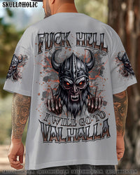 I WILL GO TO VALHALLA VIKING SKULL ALL OVER PRINT - TLNZ1104251
